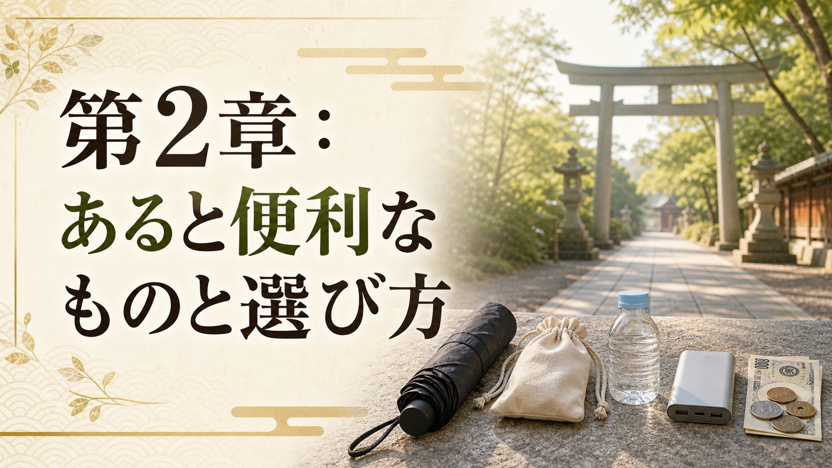 神社の参道を落ち着いて歩く参拝風景