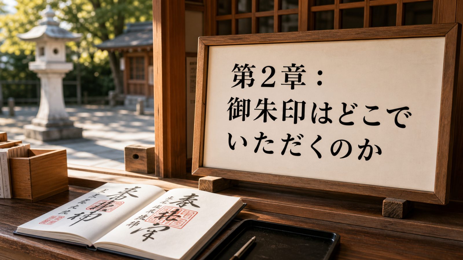 神社の参道を落ち着いて歩く参拝風景